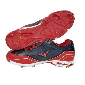 Mizuno 9-Spike Advanced Classic 7 Baseball Cleat-Red & Black-Sizes 15 & 16 -New!